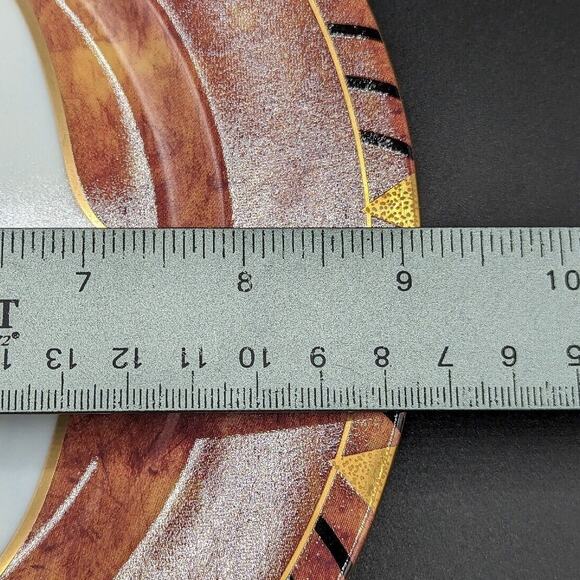 Lynn Chase Plate African Portraits Gazelle Luncheon Dinner 9 Inch Safari 1990s - Picture 9 of 10